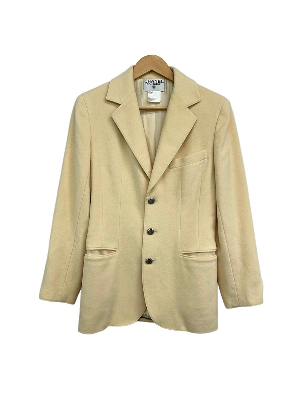 Chanel Cream Women's Jacket #299987C68B